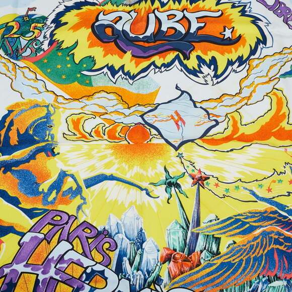 HERMES Blue Silk Scarf - Picture 3 of 10